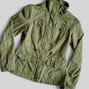 Blanc Noir khaki green Utility Jacket